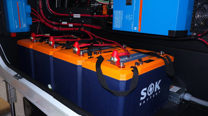 SOK 12V 314 battery customer installation