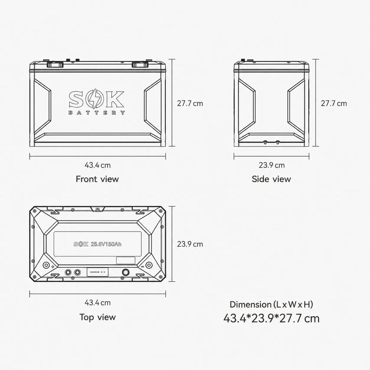 SOK_24V_150Ah_LiFePO4_RV_Marine_Battery dimension