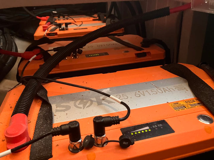 SOK battery customer installation