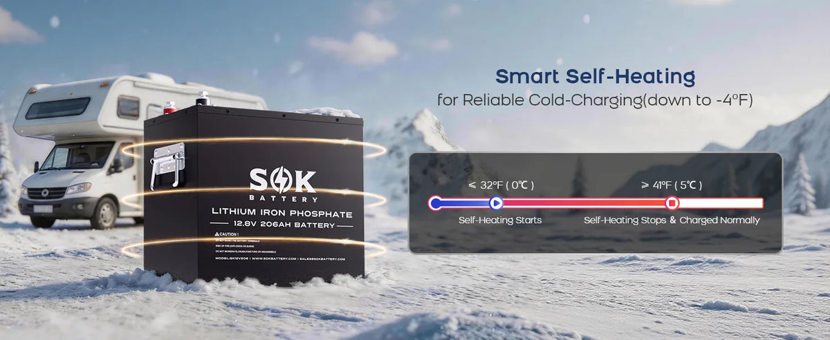 Self-Heating for Cold-Weather Charging