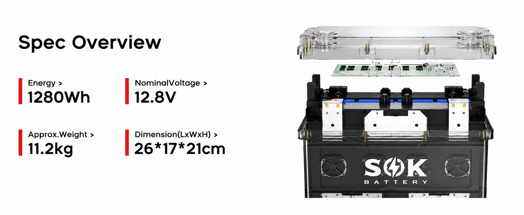 12V 100Ah LiFePO4 Battery